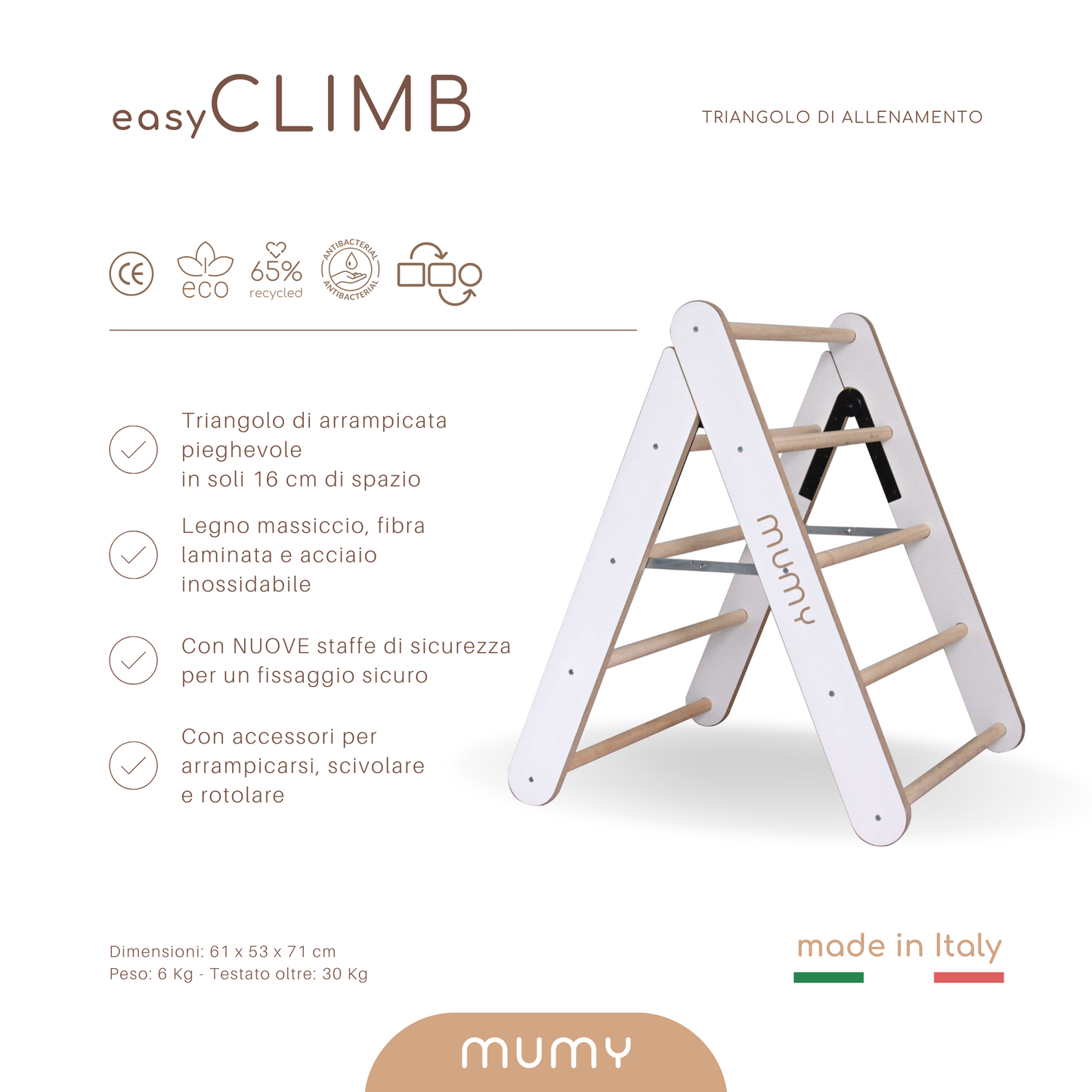 easyCLIMB • Triangolo da arrampicata richiudibile