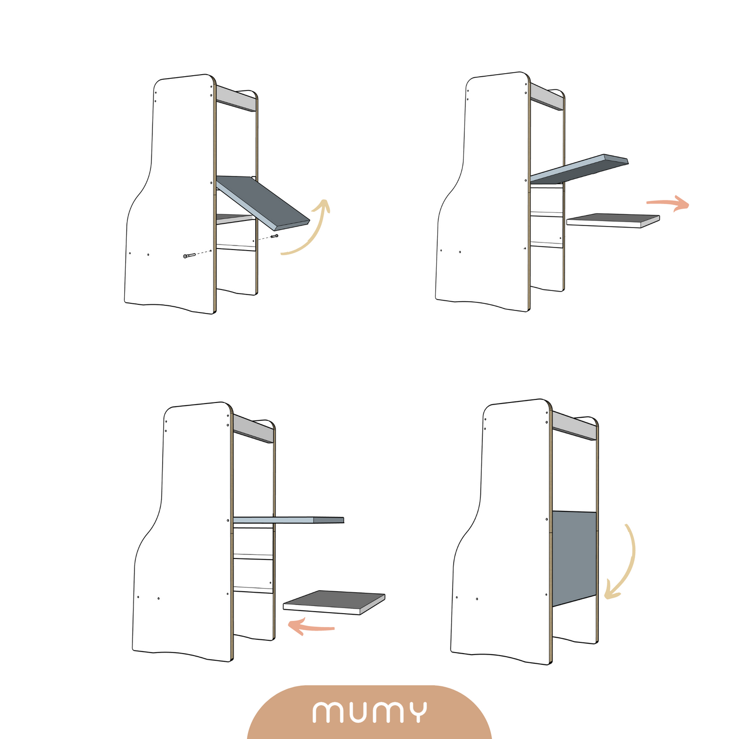 easySTEP - Learning tower regolabile