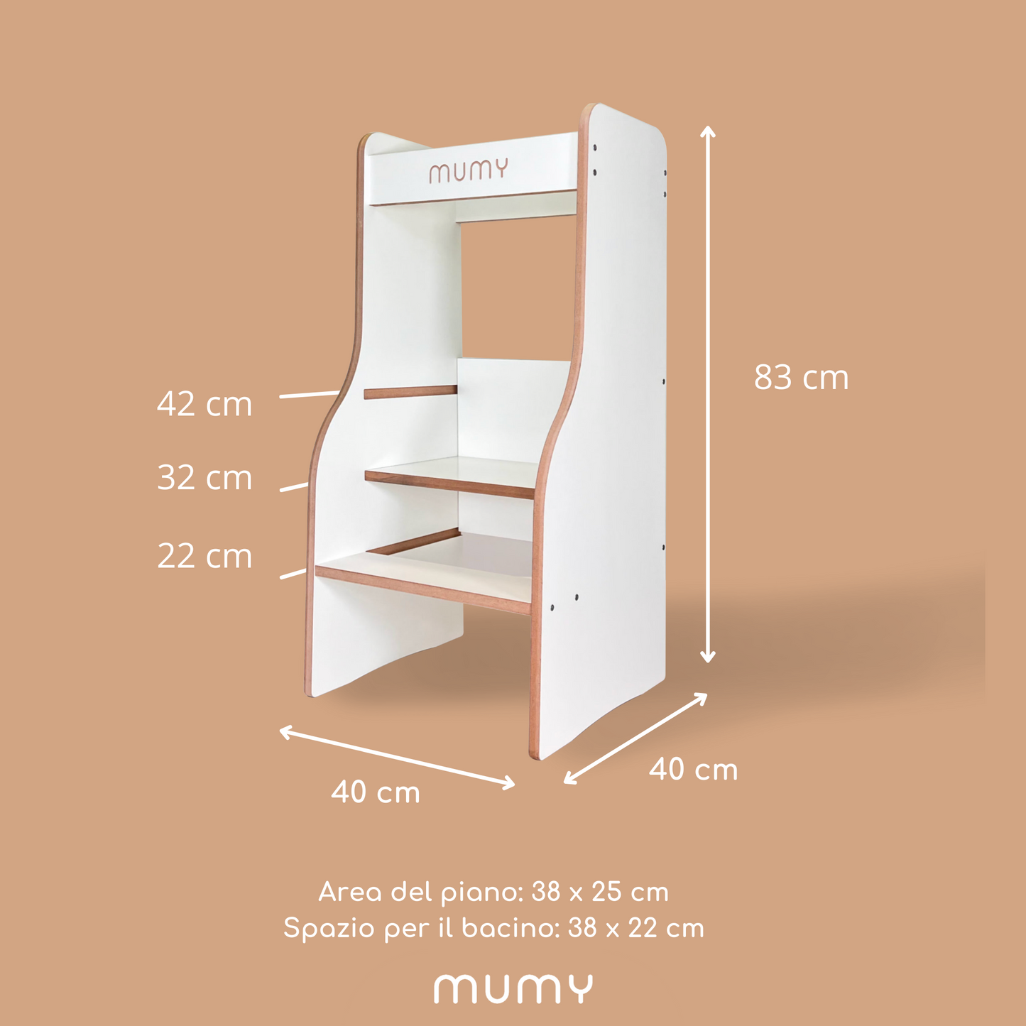easySTEP - Learning tower regolabile