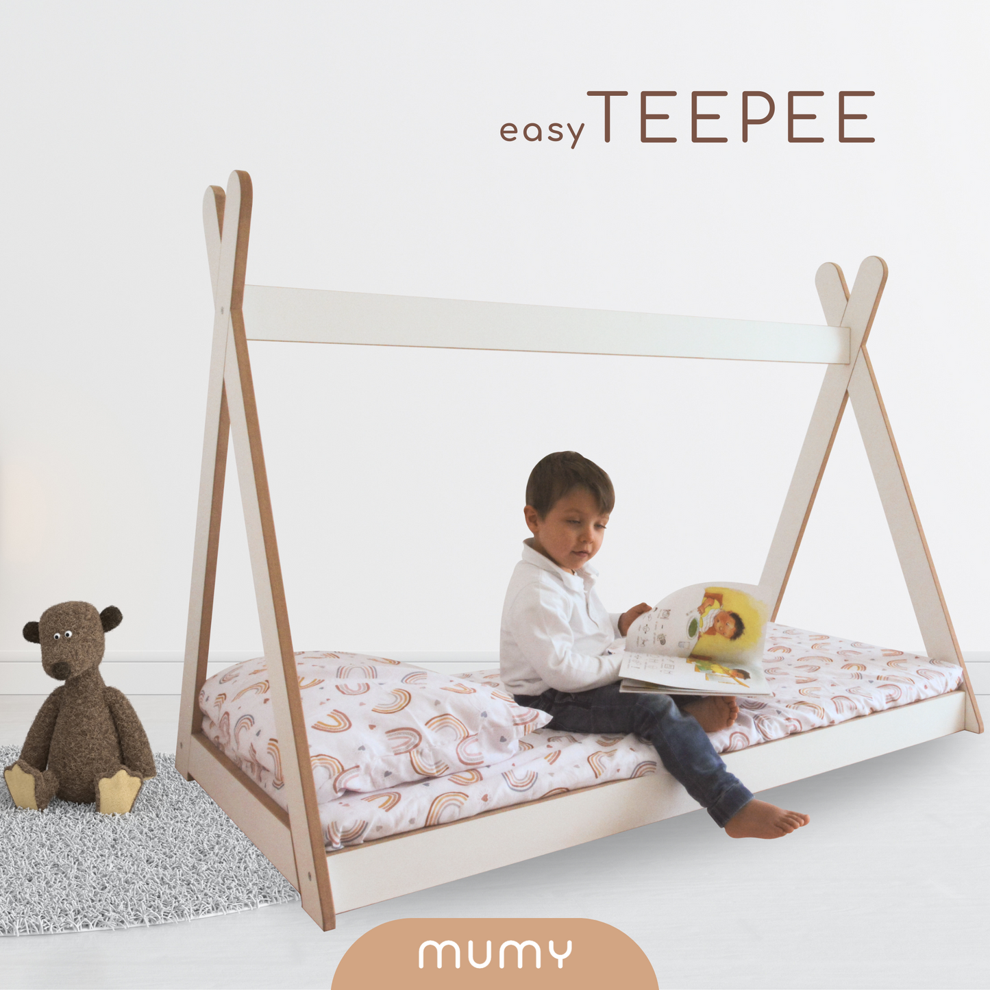 easyTEEPEE • Montessori hut-shaped bed